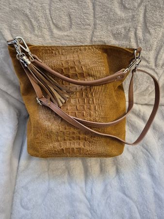 Wildleder Beuteltasche