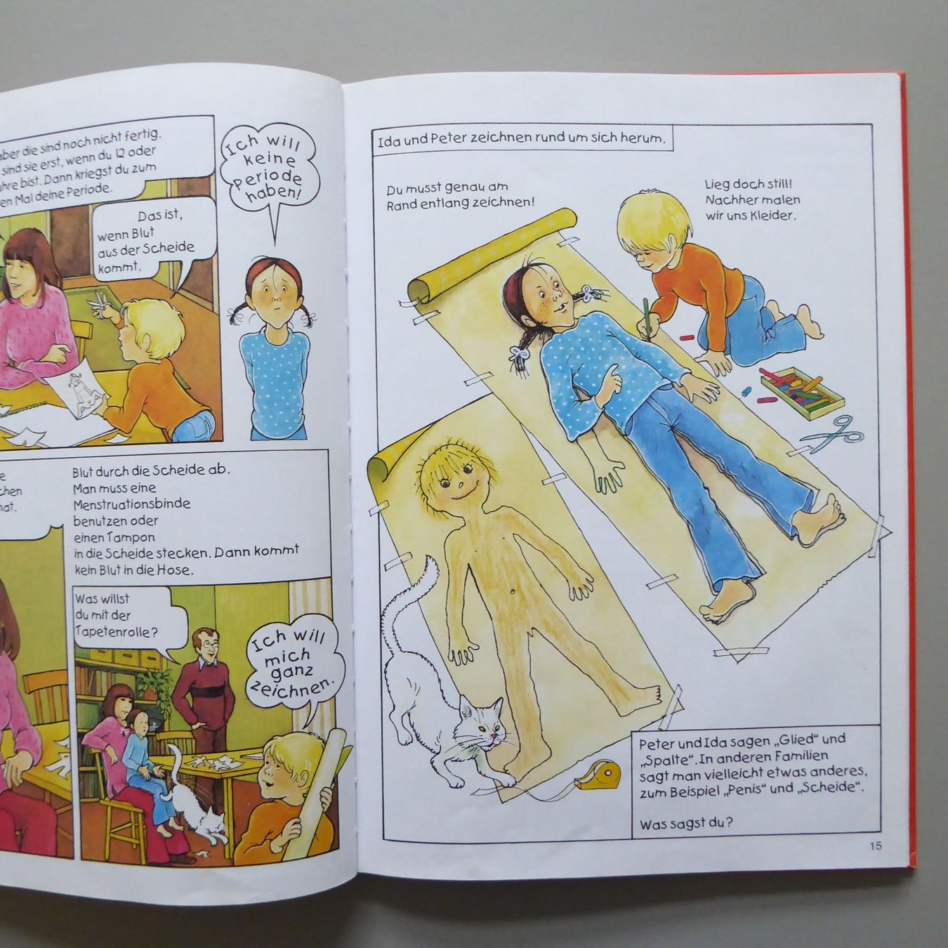 Letteratura per bambini e ragazzi: Peter, Ida und Minimum - Aufklärungsbuch – Usato da Basel venduto da DieBuchmoewe 3