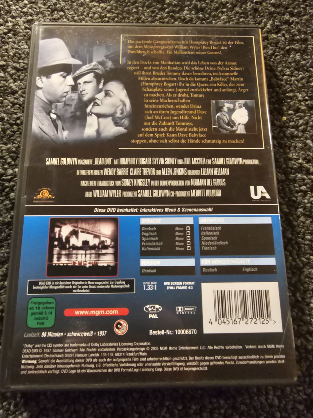 Alle DVDs: DVD Dead End (22386) – Gebraucht aus Ruswil von jan_bxl5 1