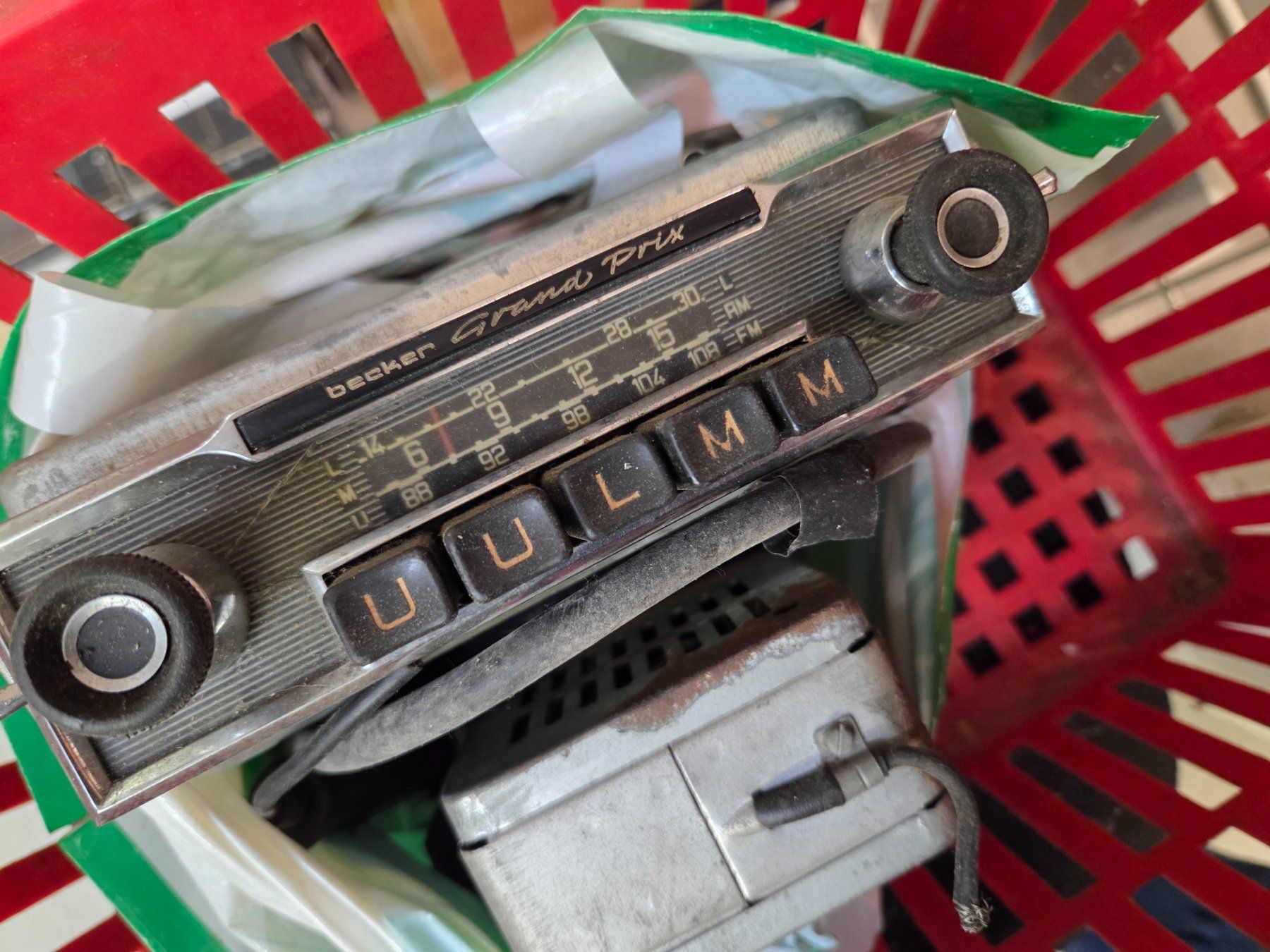 Radios: Autoradio für Oldtimer – Gebraucht aus Watt von mister54