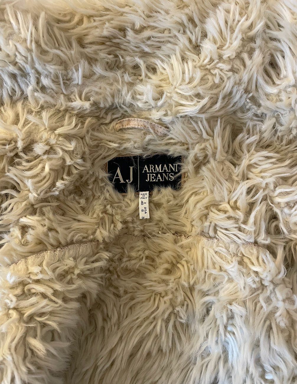 Giacche: ARMANI Jeans Beige Jacket, size S – Usato da Crans VD venduto da RM0709 5