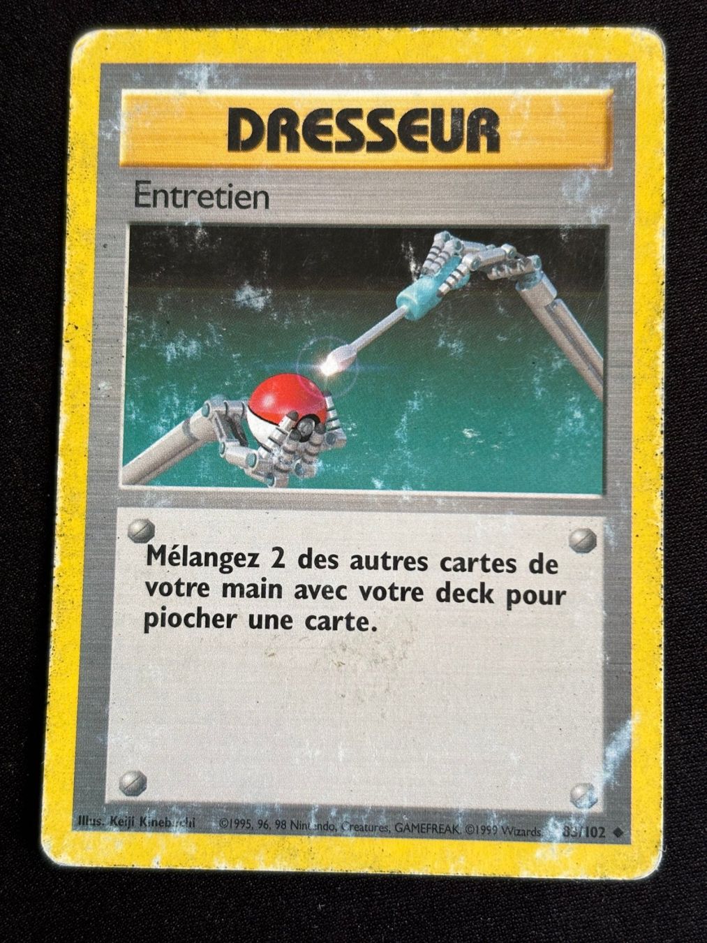 Pokémon Sammelbilder & Trading cards: Pokemon Entretien - Set de Base 83/102 - Français – Gebraucht aus Bern von Big_GS