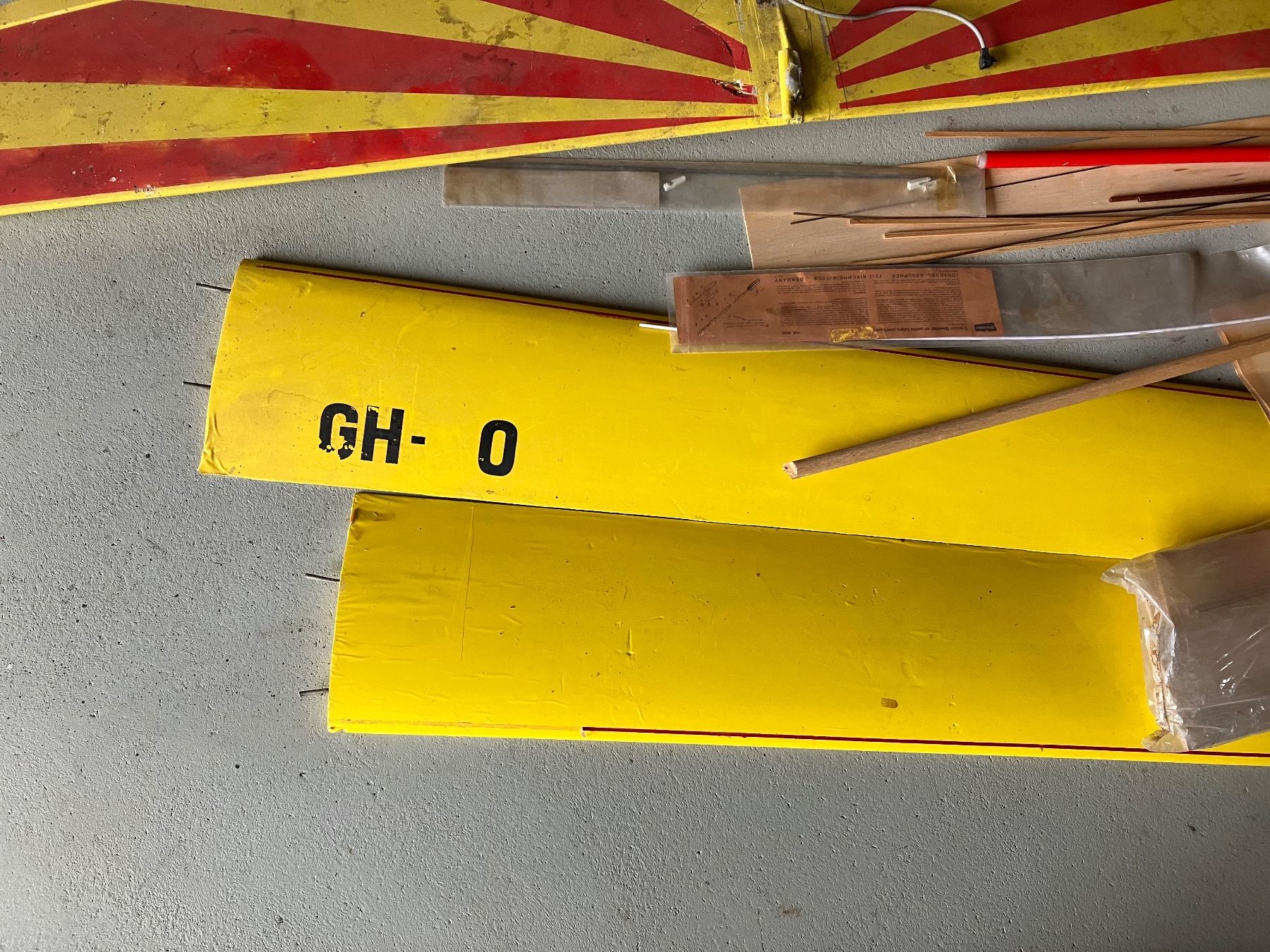 Modellbausätze & Standmodelle: GH 20, Modellflugzeugteile – Gebraucht aus Rüegsauschachen von limek 2