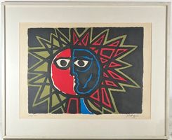 Celestino Piatti (1922-2007) Grosse Lithographie Nr.136/150