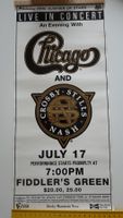 Konzertplakat von Chicago/Crosby,Stills&Nash 17.July1996