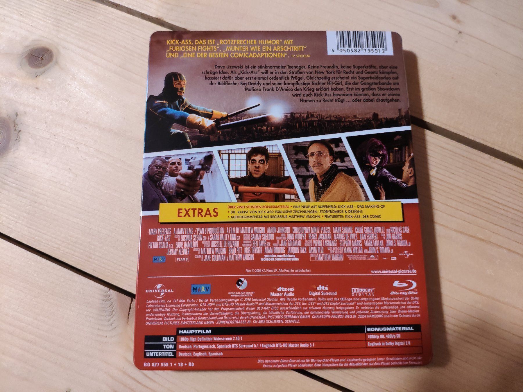 Tutti i DVDs: Kick-Ass (Steelbook) – Usato da Wasterkingen venduto da Palu17 2