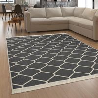 -60% ‼️Teppich Skandi Boho beidseitig! neu