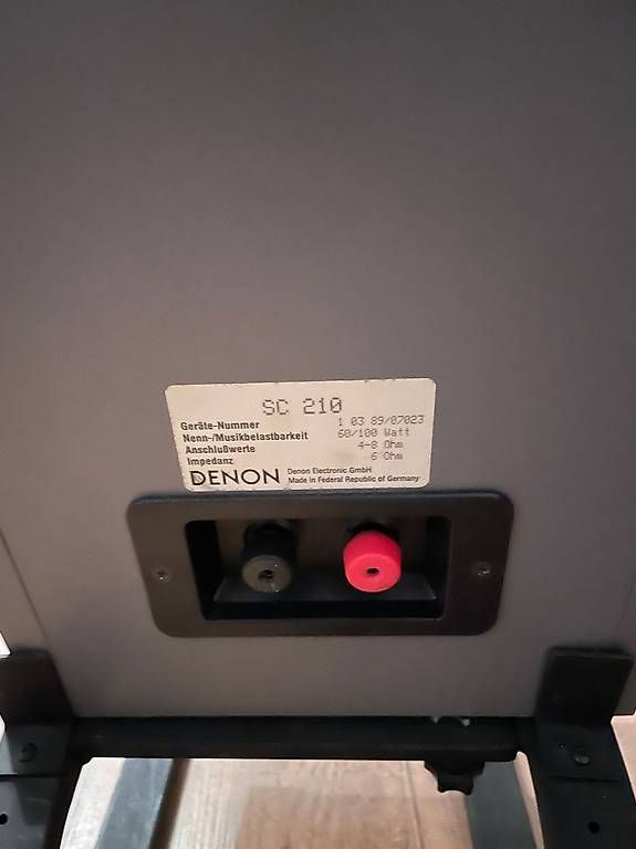 Lautsprecher: Enceintes HIFI Denon SC 210 – Gebraucht aus Cheseaux-Lausanne von jea_6j9y 3