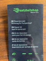 Dichtungssatz für Geschierrspüler Pumpentopf