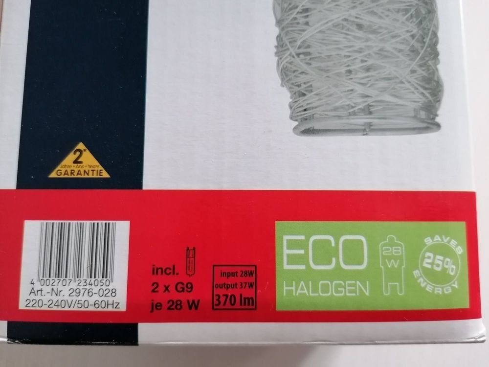 Eglo Lampadari & plafoniere: Schicke Chrom-Lampe mit 2 Strahlern - Neu – Nuovo e nell'imballaggio originale da Emmen venduto da Tigerlady 2