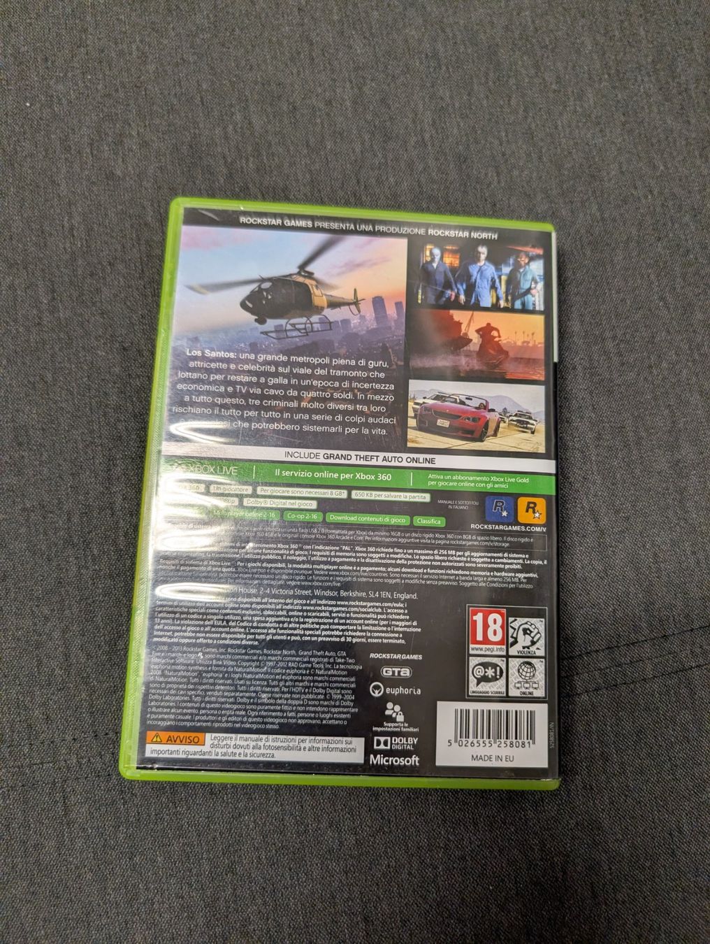 Giochi: Grand theft auto V Microsoft Xbox 360 – Usato da Giubiasco venduto da Ticinerd 1