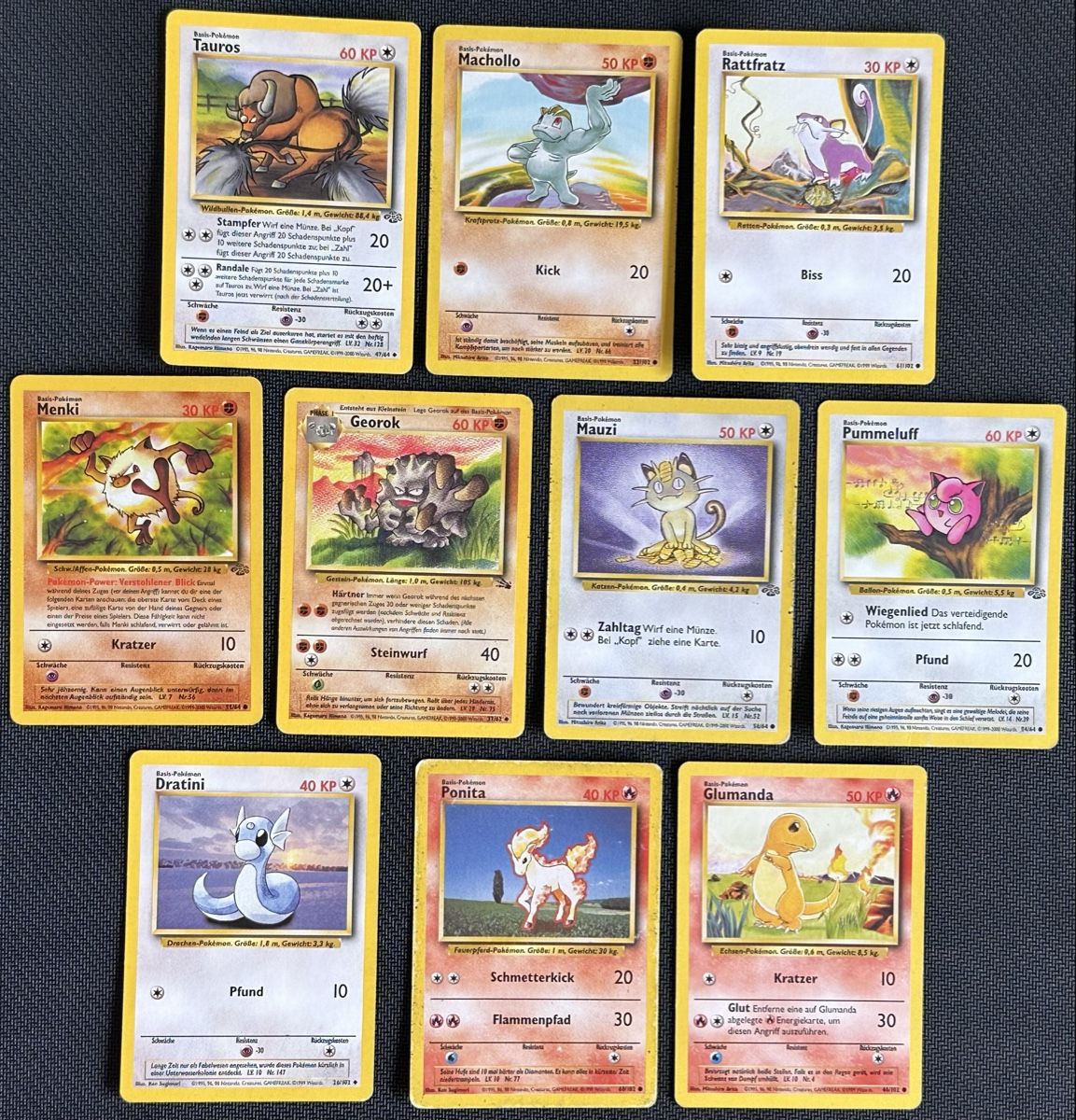 Pokémon Cartes à collectionner: Pokemon Karten Base 1999 – D'occasion à Kleindöttingen par lau_k778
