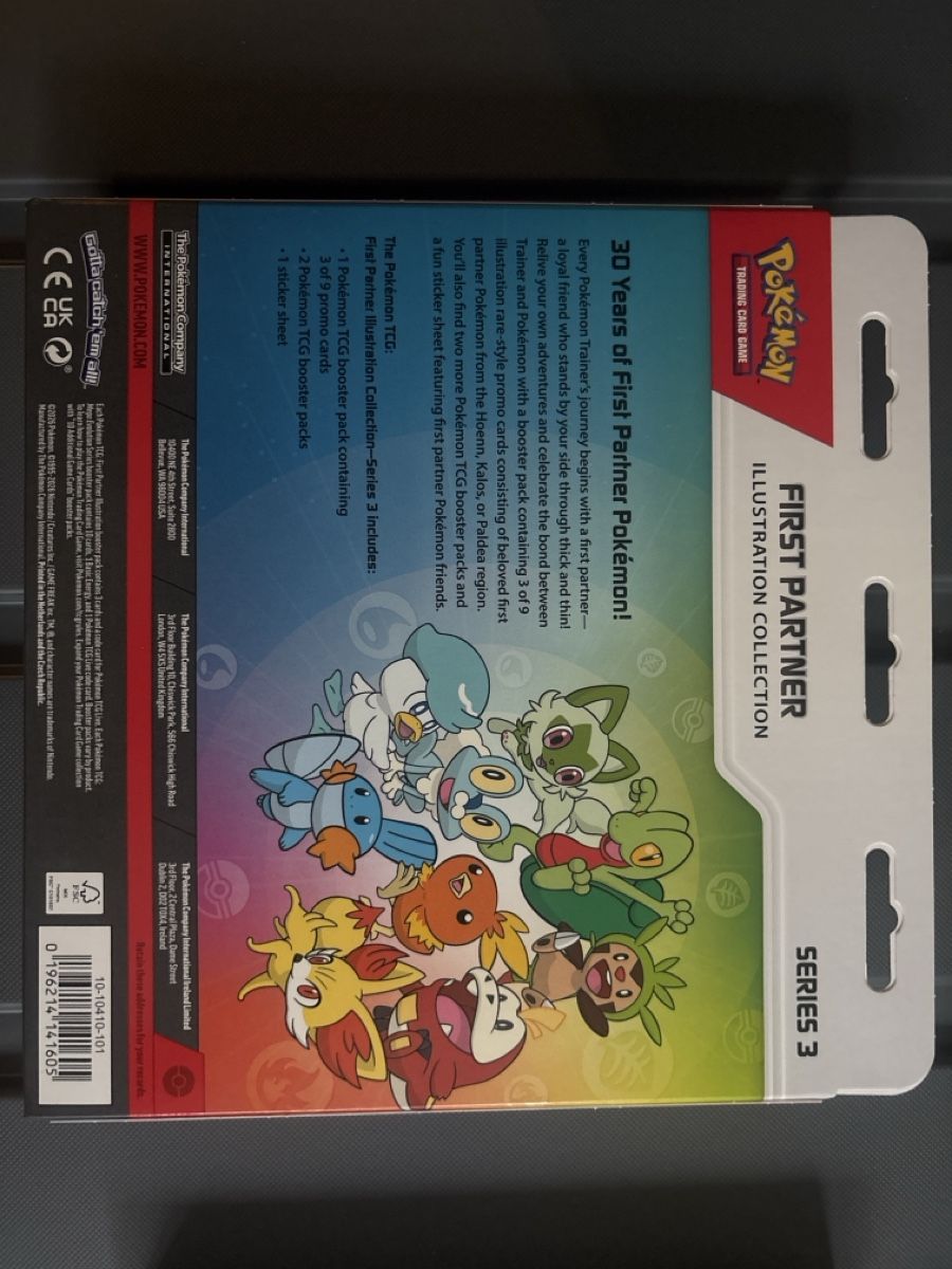 Pokémon Carte collezionabili: Pokemon First Partner Series 3 ENG – Nuovo e nell'imballaggio originale da Birsfelden venduto da dor_mzl9 1
