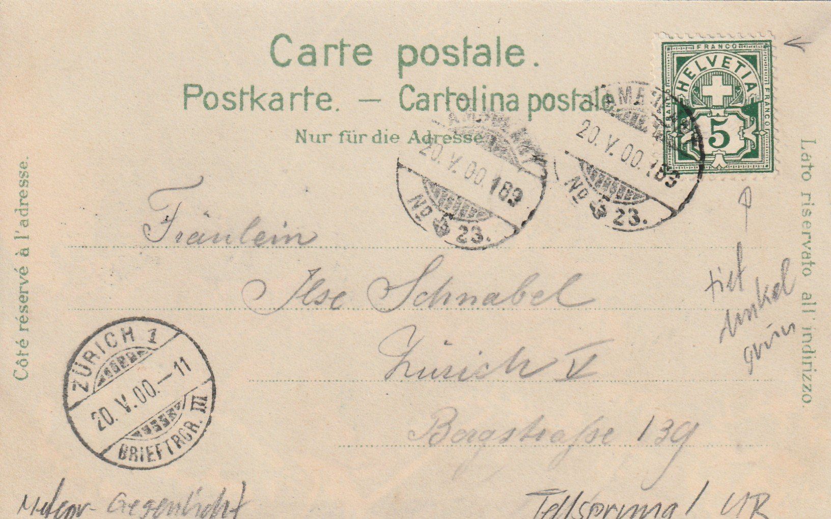Cartoline postali: Tellskapelle Gegenlichtkarte – Usato da Rorschacherberg venduto da fratovi2 1