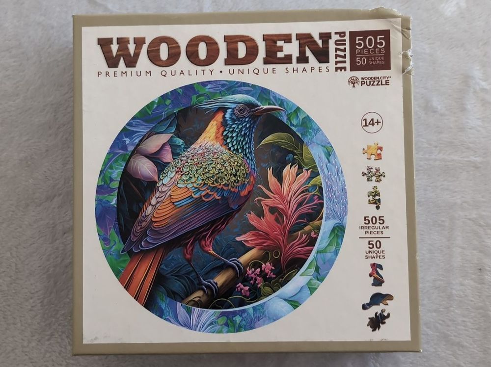 Holzpuzzle Winter Märchen 270 Teile - Unregelmäßige Tierformen Für Erwachsene & Familie