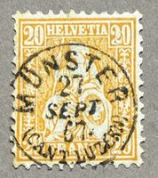 32 Voller Fingerhutstempel Münster (CANT.LUZERN)