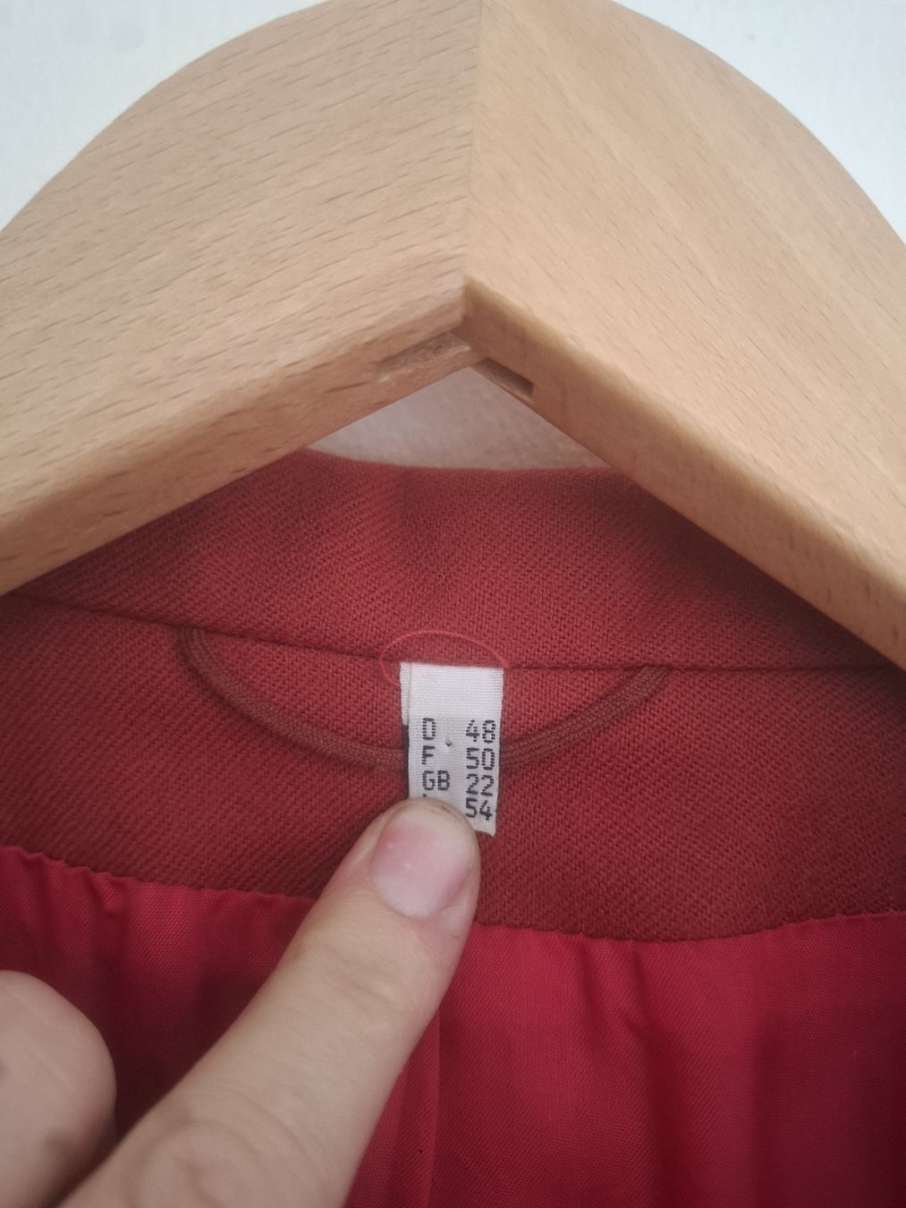 Peter Hahn Jacken: Blazer Rot Gr. 48 – Neu (gemäss Beschreibung) aus Zürich von sil_2yhh 2