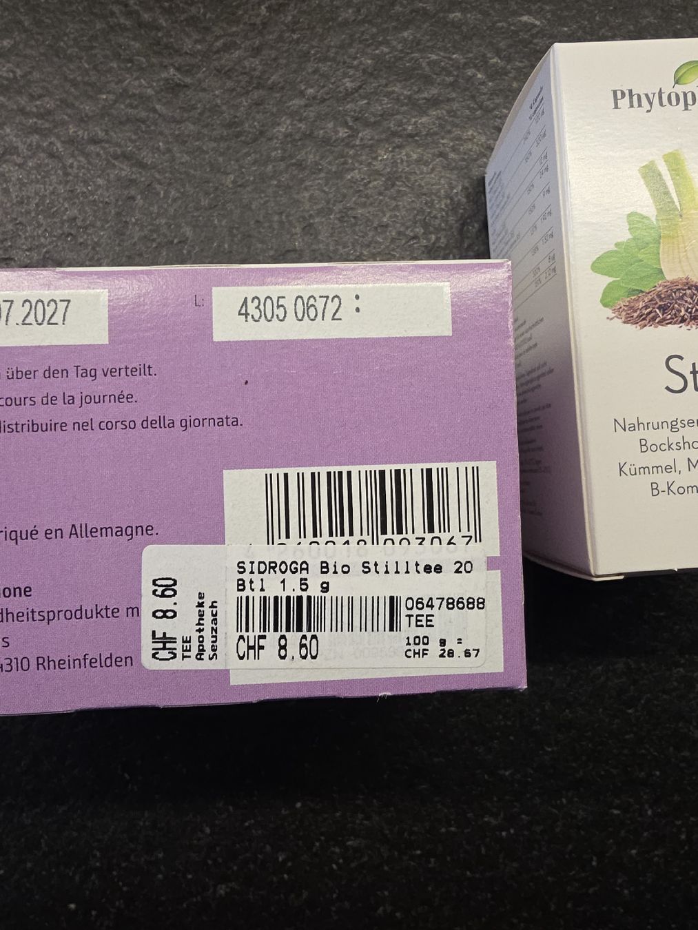 Cibi & Specialità: Stilltee und Stillnahrungsergänzungsmittel – Nuovo e nell'imballaggio originale da Altikon venduto da naforr 1