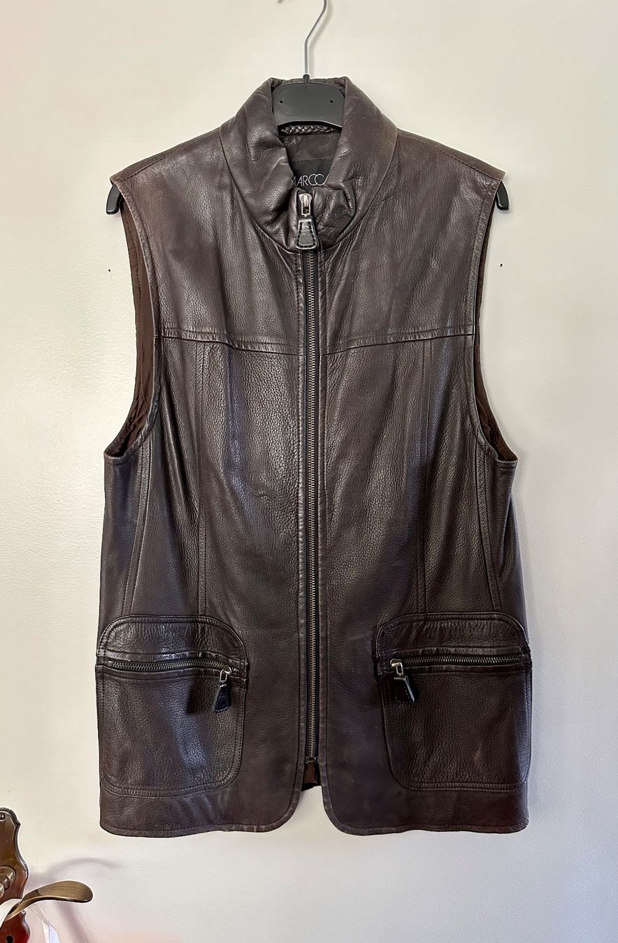 Marc Cain Gilets & Westen: MARC CAN - Vintage echtes Ledergilet / N4 – Neu (gemäss Beschreibung) aus Spreitenbach von Jessy8