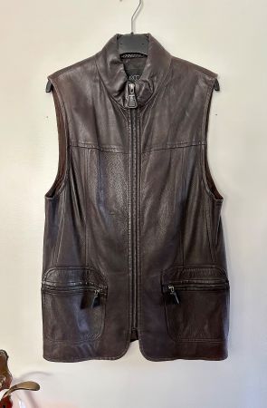 MARC CAN - Vintage echtes Ledergilet / N4