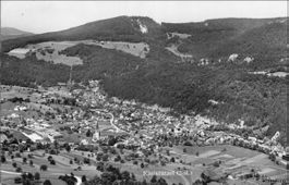 Kleinlützel SO // Gesamtansicht 1936 // Dorf