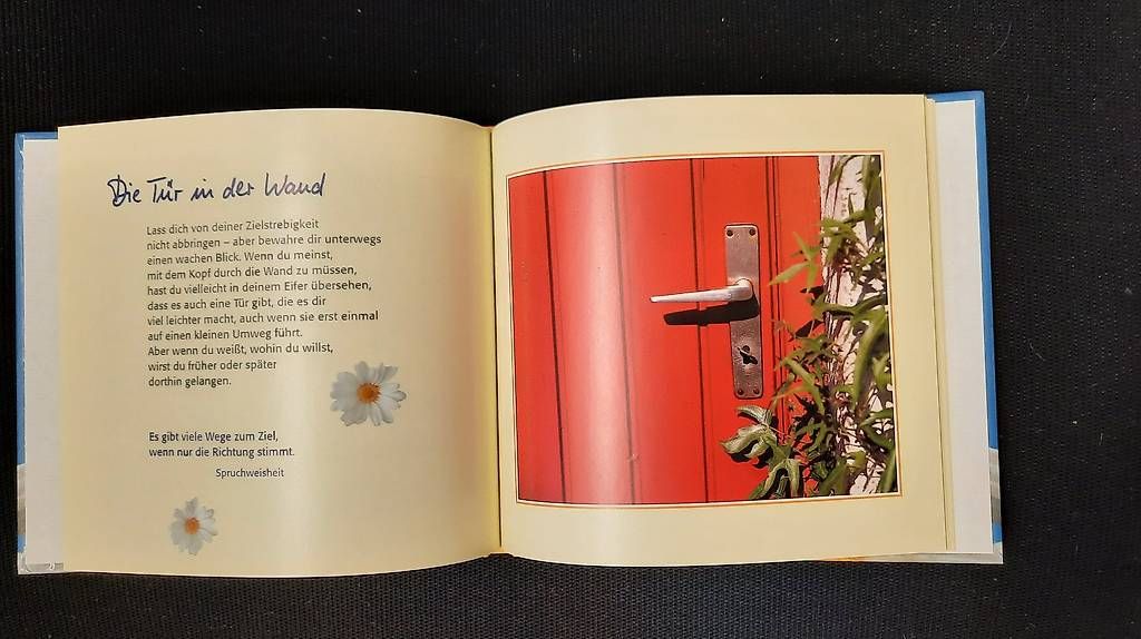 Libri: Schönes Geschenkbuch "Vertrau auf deine Kraft" – Nuovo (secondo la descrizione) da Giswil venduto da aethra 3