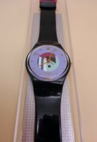 * SWATCH * BLACK INLAY * USA-SPECIAL 1991 ! * ORIGINALBOX *