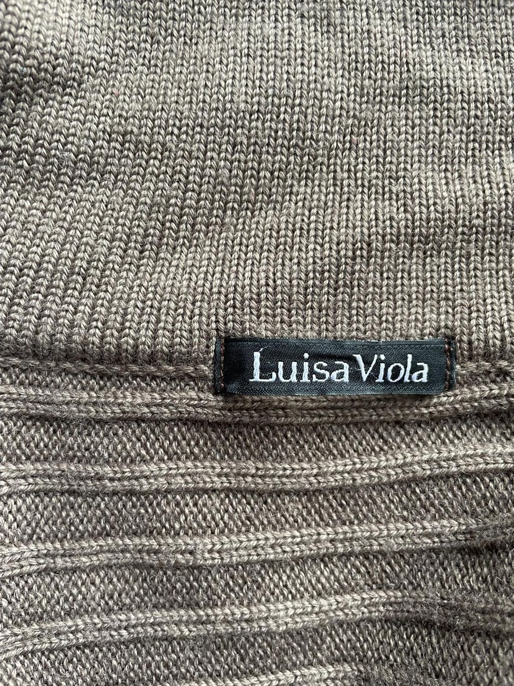 Altro in Moda donna: Luisa Viola Strickponcho braun mit Schnallen – Usato da Arni AG venduto da Jaggy36 3