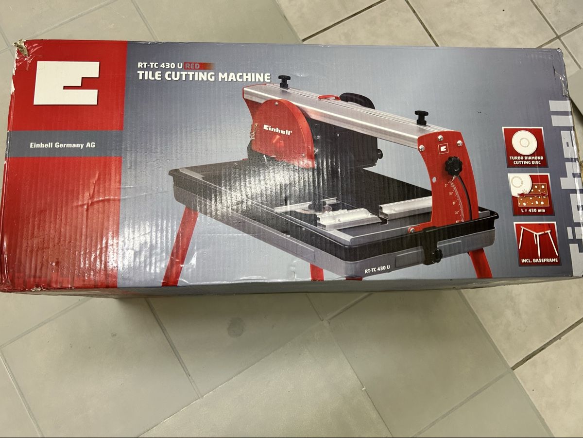 Einhell Alle Maschinen: Fliesenschneid Maschine – Gebraucht aus Bonstetten von Naem