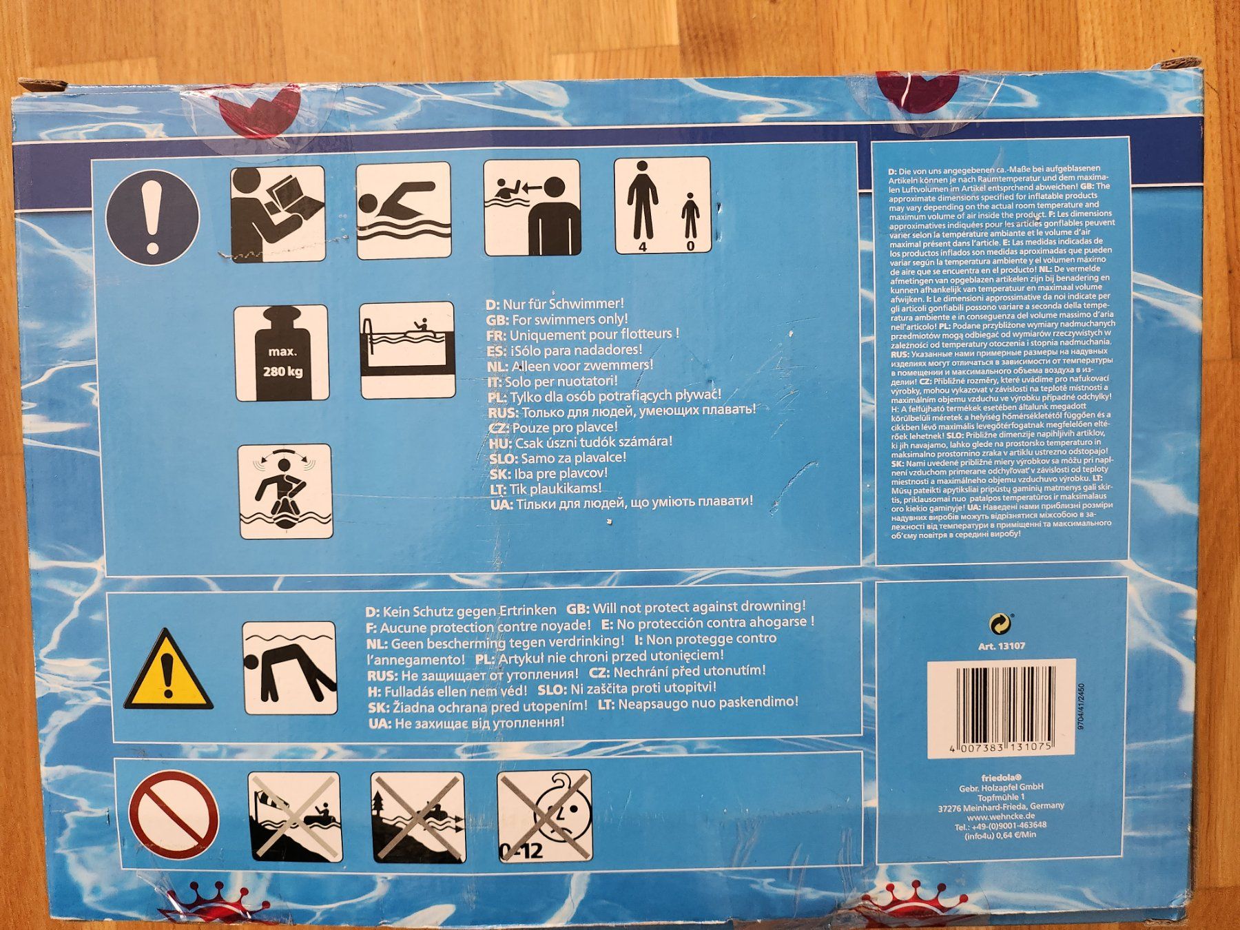 Chaises longues: Badeinsel Wave – Neuf avec emballage d'origine à Wila par Lischim 1