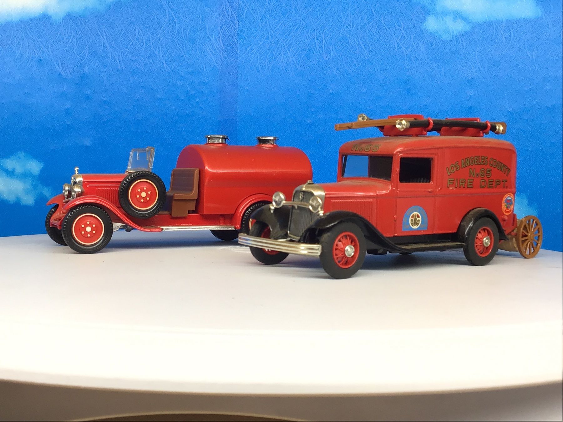 Matchbox Modellini d'auto: Matchbox Feuerwehr-Set, Ford Model A – Usato da Männedorf venduto da Spezial-Modelle