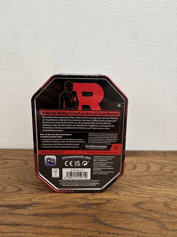 Carte collezionabili: Team Rockets Mewtu ex Tin (DE) – Usato da Appenzell venduto da Giggs90 1
