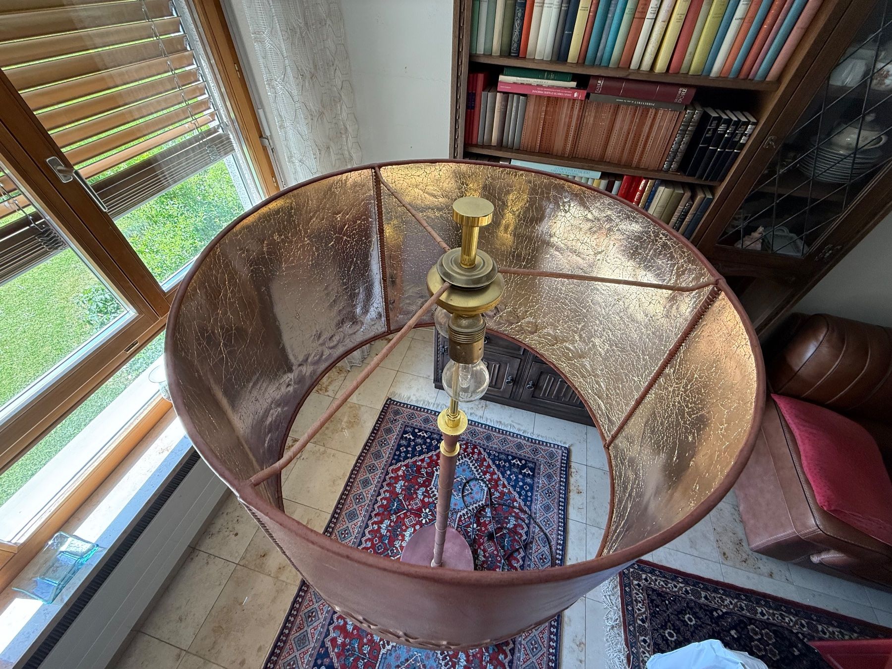 Lampade: Stehlampe 70er Jahre Messing Retro – Usato da Itingen venduto da uhu777 4