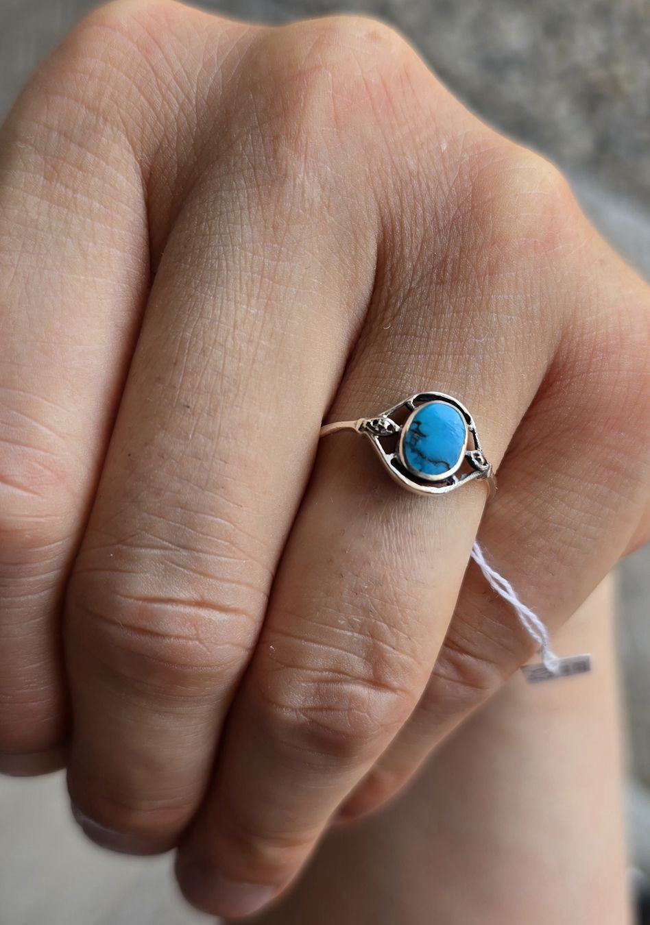 Bagues: Bague Vintage "Oeil de Turquoise" Argent 925 – D'occasion à Basel par ALEXANDER4056 8