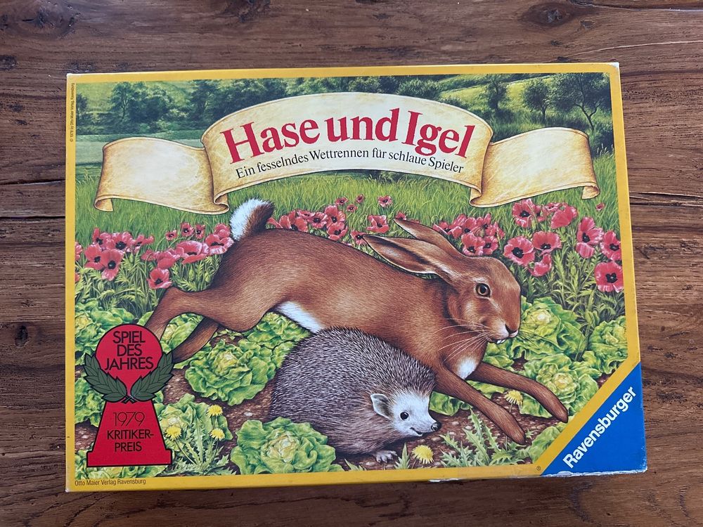Ravensburger Brettspiel „Hase Und Igel“ – Der Klassische Taktik-Wettlauf Für 2–6 Spieler, Ab 10 Jahren