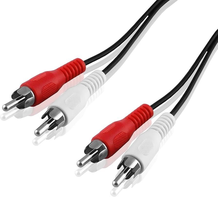 Cavi: Stereo Cinch Audiokabel - 1 Meter - RCA - AUX Hifi Câble – Nuovo e nell'imballaggio originale da Uster venduto da -FPS-