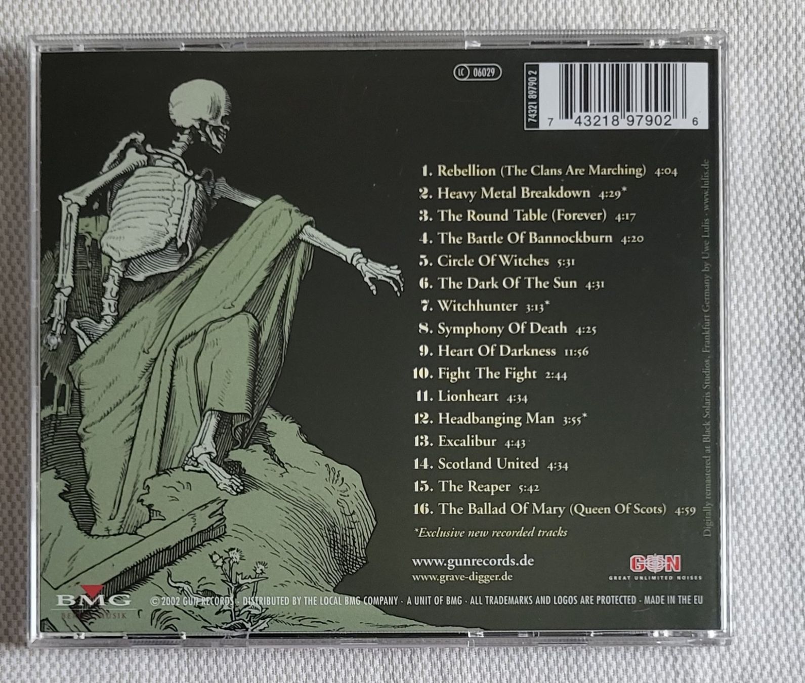 CD: Grave Digger - Masterpieces – Usato da Villars-sur-glane venduto da Epsilonhike 1