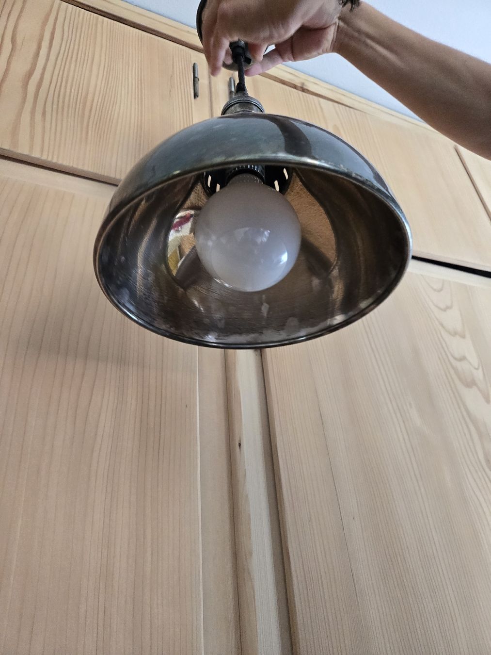 Lampadari & plafoniere: Hängelampe Industrie-Look Messing-Optik – Nuovo (secondo la descrizione) da Unterterzen venduto da elebo 6