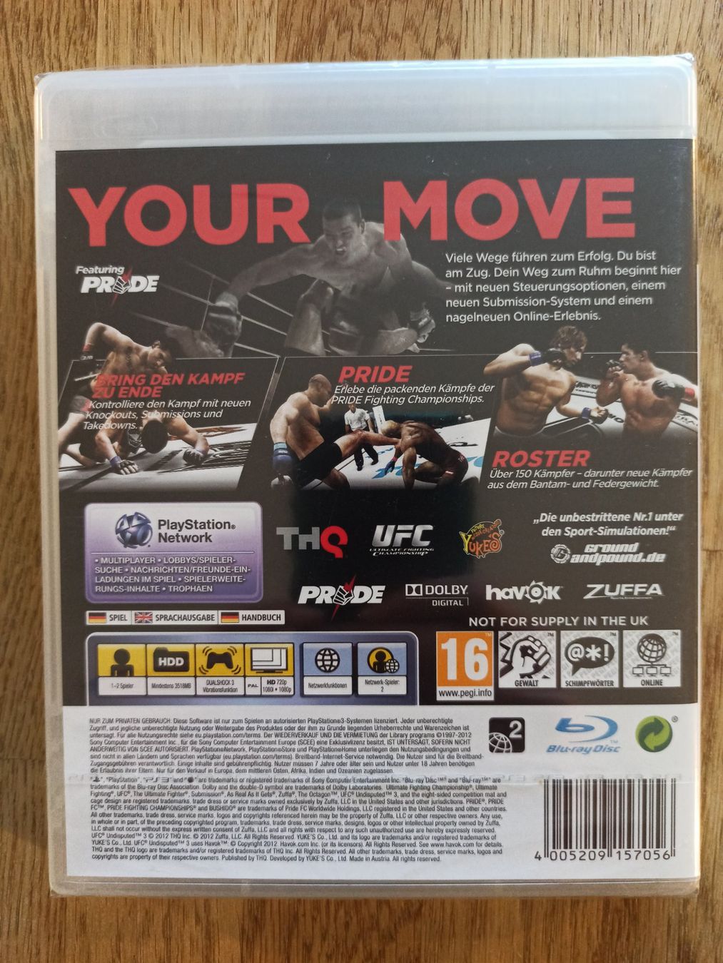 Giochi: UFC Undisputed 3 PS3 Neu & Sealed – Nuovo e nell'imballaggio originale da Oberweningen venduto da mar_87mx 1