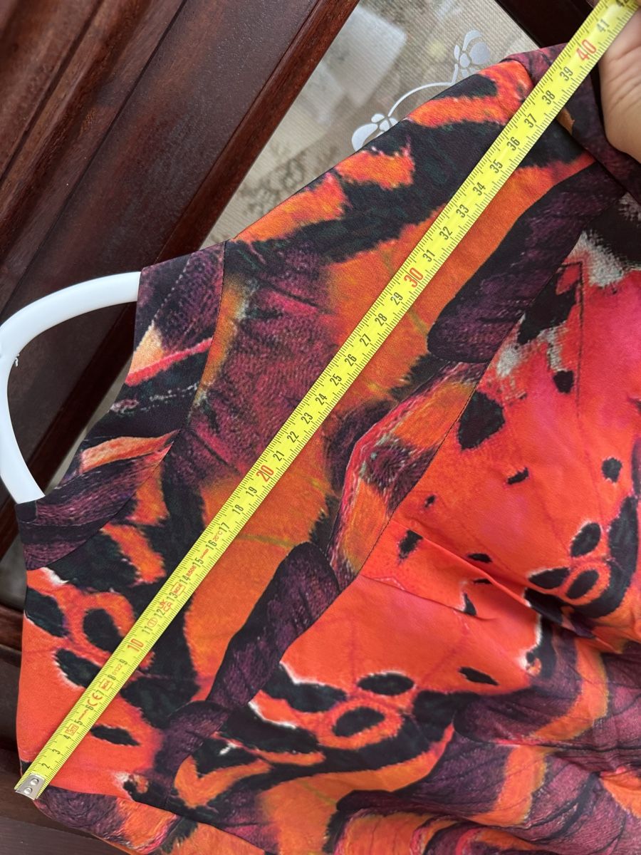 Vestiti: 100% Seide Kleid Tunika – Usato da Obfelden venduto da cesarina10 8