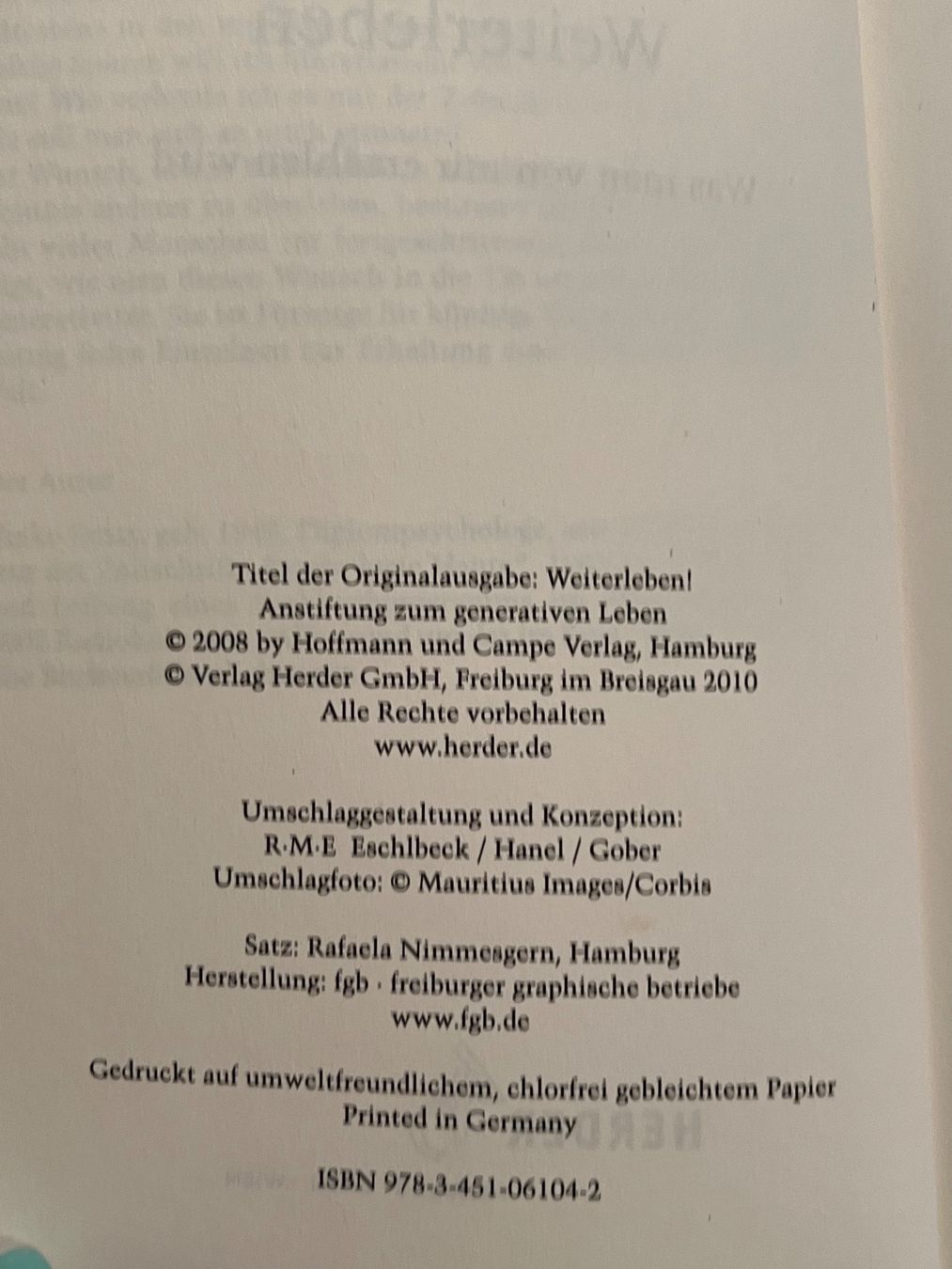 Libri: Heiko Ernst: Weitergeben - Weiterleben, TB – Usato da Schliern b. Köniz venduto da Corinu59 3