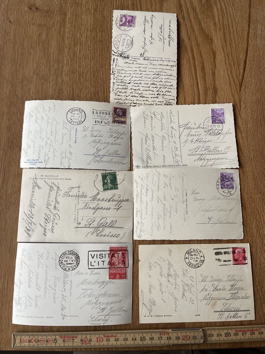 Cartoline postali: Ansichtskarten Tessin – Usato da Waldstatt venduto da Cremschnitte 1