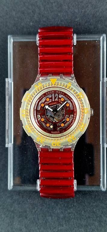 Orologi: SwatchScuba 200 Red Marine SDK114 – Usato da Bassersdorf venduto da Zwoebschi 1