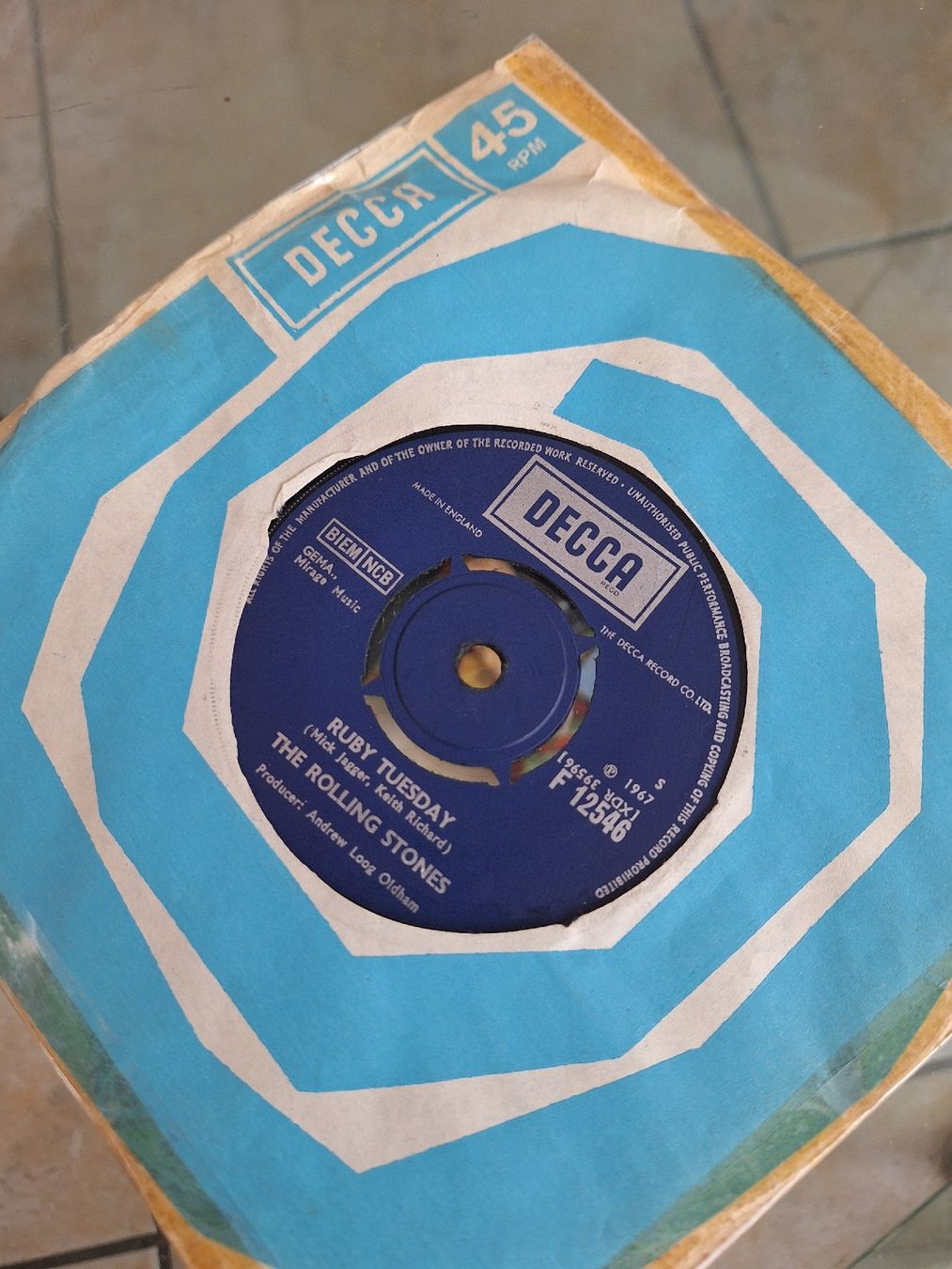 Dischi in vinile: Single von Rolling Stones 60 iger Jahre – Usato da Rheinfelden venduto da Cleopatra2000 2