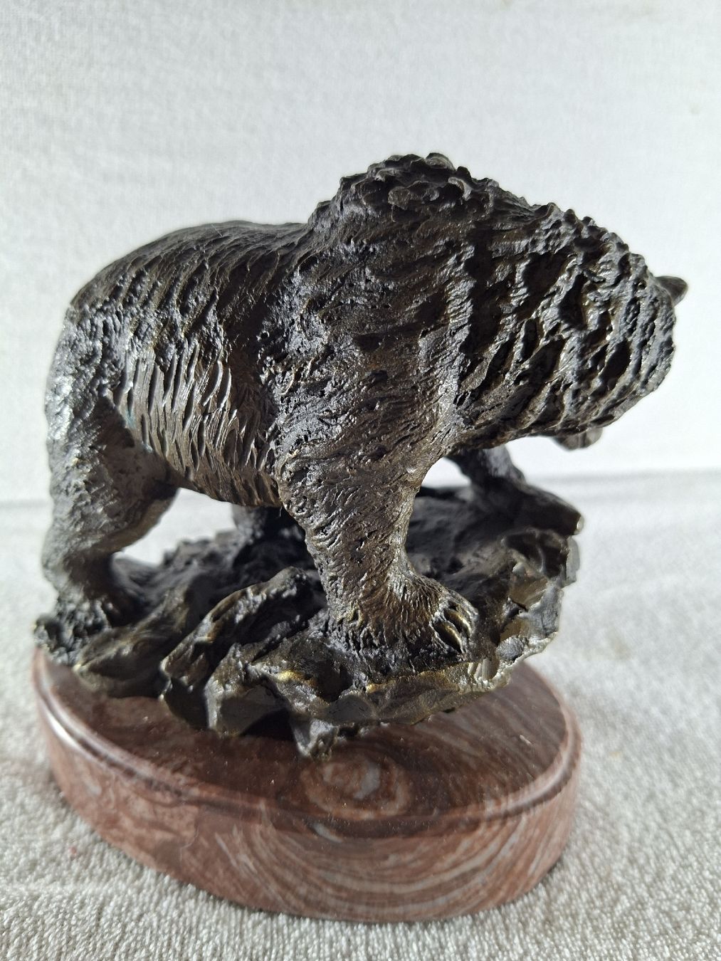 Sculture & Statue: Bronze Bär beim Fischen – Usato da Grindelwald venduto da carro5 2