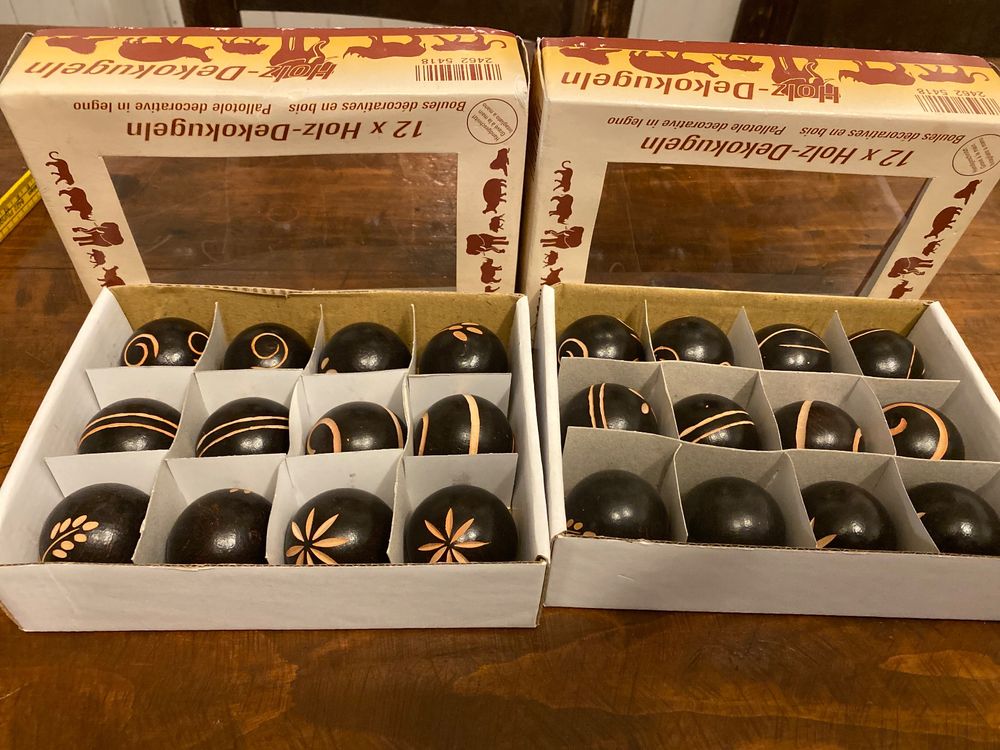 3 Scatole Di Legno Vintage In Pino - 30x20x15 Cm Per Decorazione Casa O Giardino - Foto 13