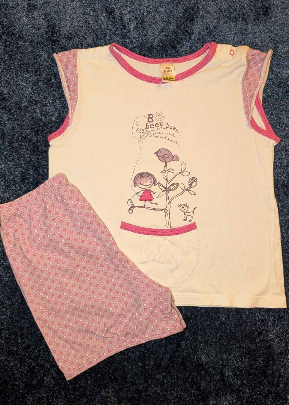 Calida Pyjamas: Sommer Calida Pyjama Gr.104 Mädchen – D'occasion à Rothenburg par Sonne0310