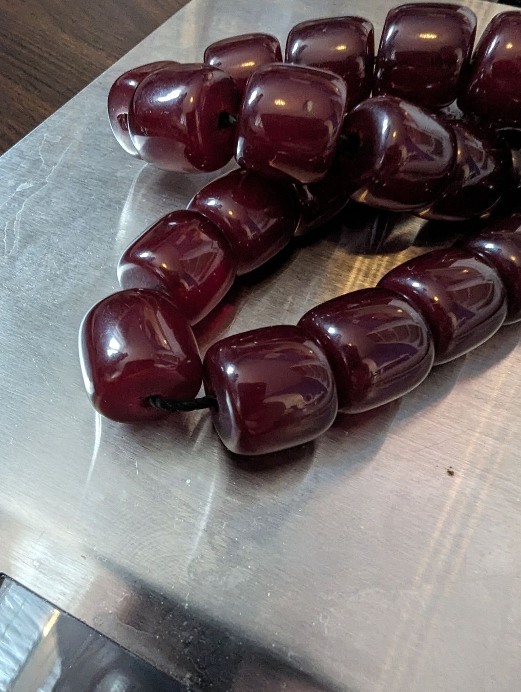 Altri gioielli: Cherry Amber Bernstein Gebetskette Gross – Usato da Baden venduto da swiss-alps 4