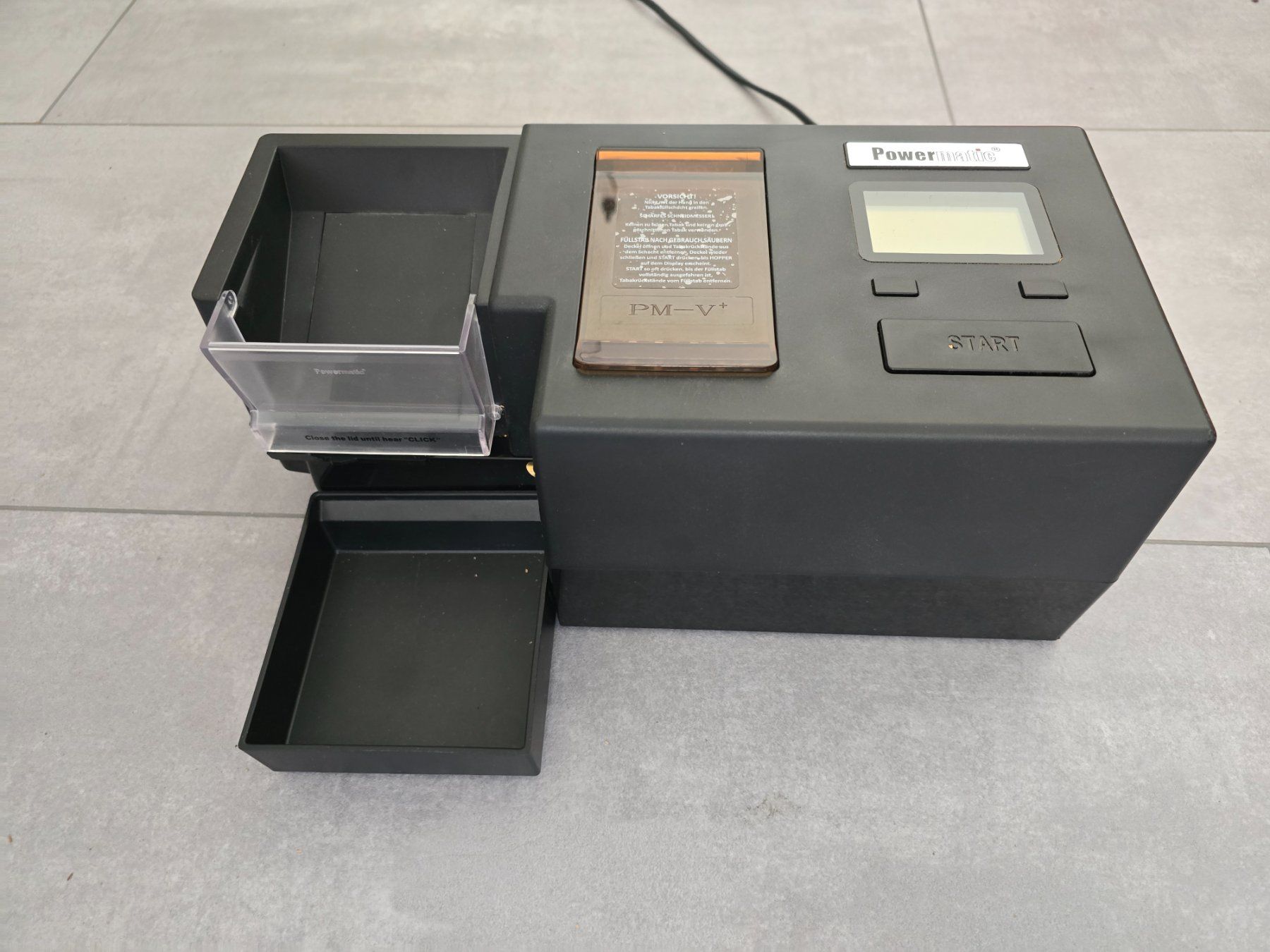 Tabac à priser: Powermatic 5+ – D'occasion à Rütihof par Mr.Volt