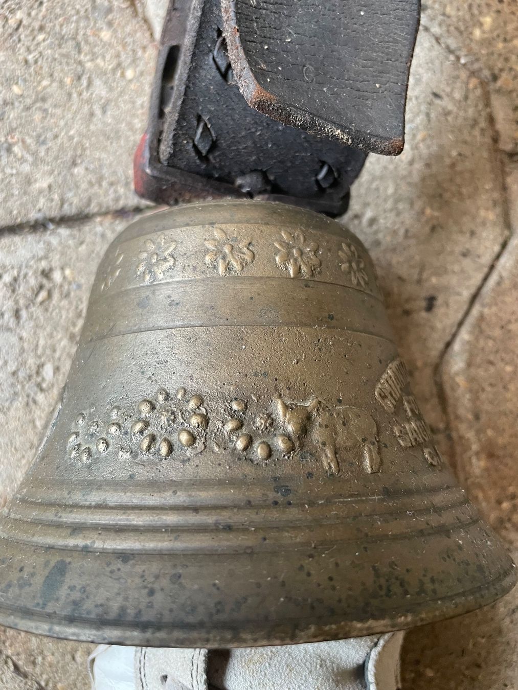 Campanacci mucche: Antike Kuhglocke von 1898 – Usato da Derendingen venduto da Resu8263 2